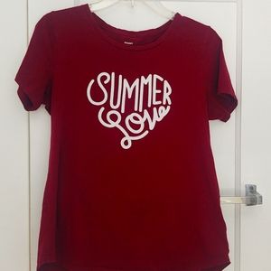 Old Navy SUMMER LOVE tee shirt
